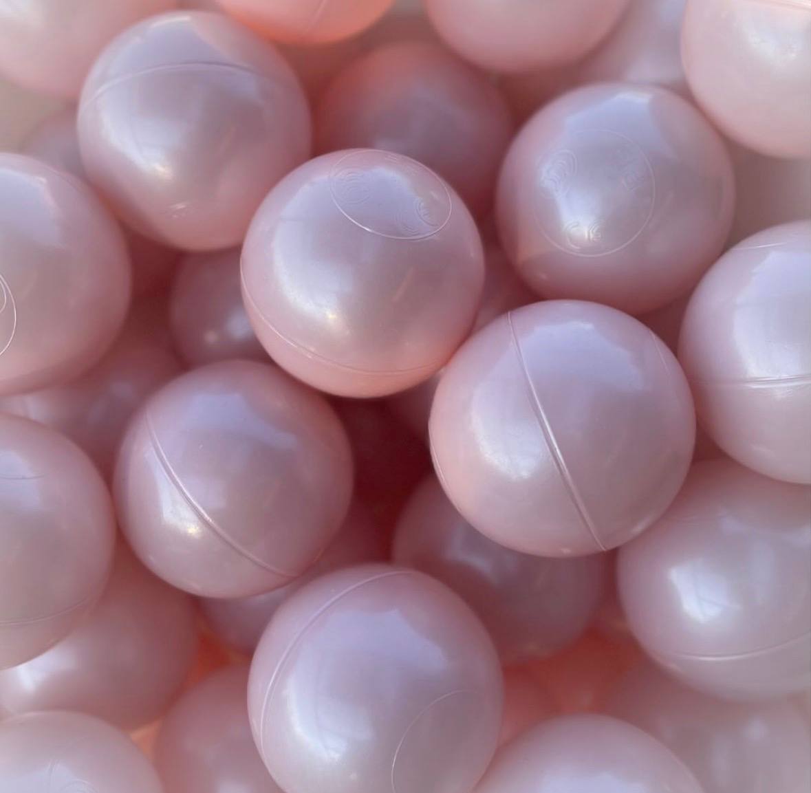 Blush pink ball pit balls — Happi Hop Montreal