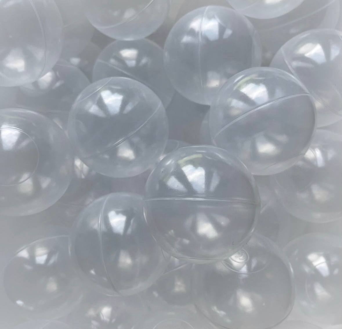Clear ball pit balls — Happi Hop Montreal